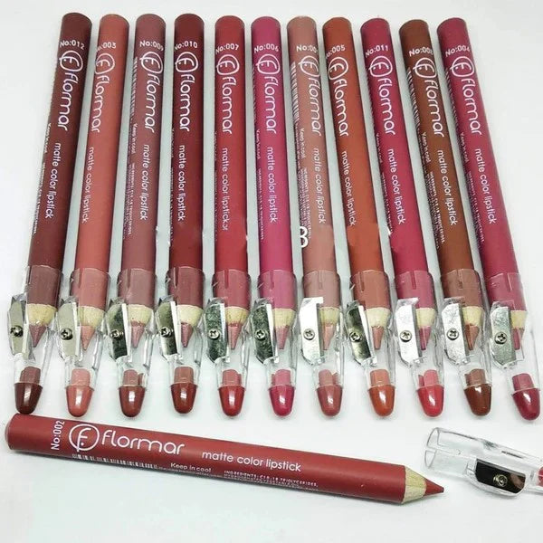 FLORMAR MATTE LIPSTICK PENCIL - 100% Original
